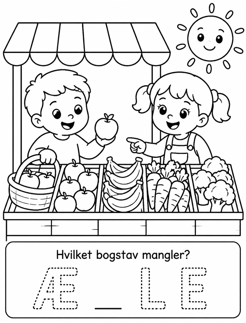 Farvesiden Ved frugtboden